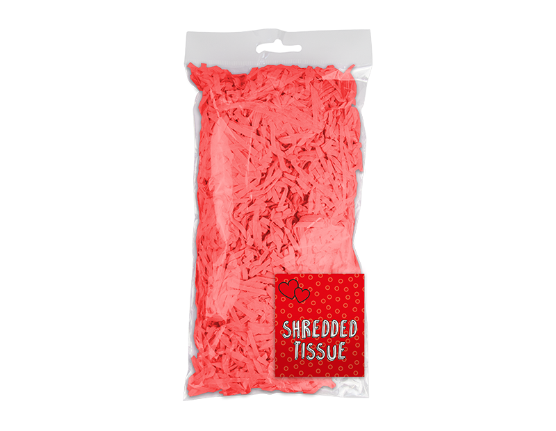 25gr rød silkepapir strips