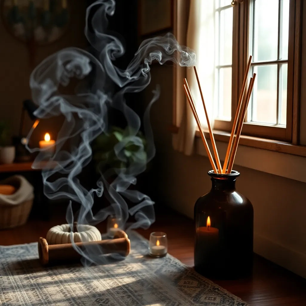Upptäck skillnaden mellan rökelse, smudge-stick och palo santo: En guide till doftritualer och energirening