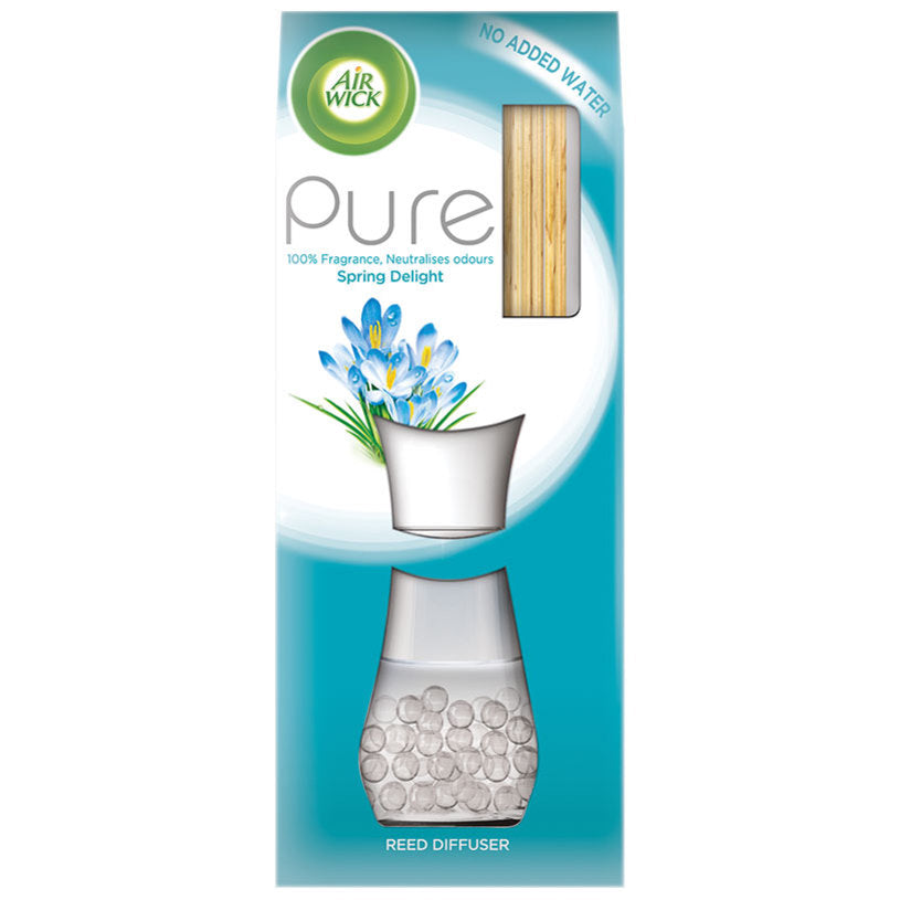 Airwick Reed Diffuser 25Ml Doftspridare Med Stickor - Vårglädje