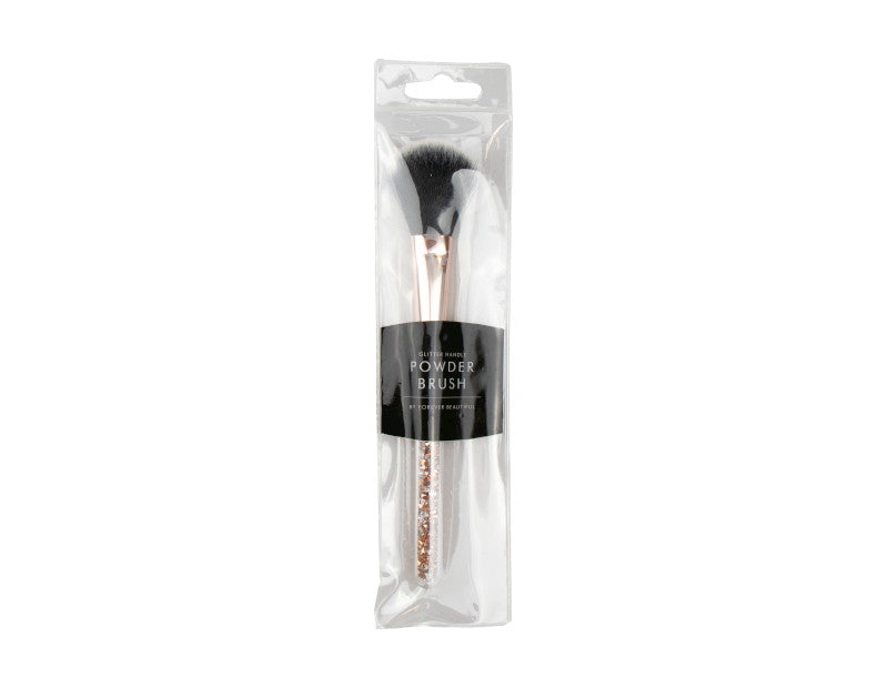 Rose Gold Jewelled Powder Brush - Dollarstore.dk