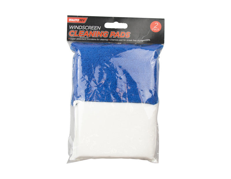 Windscreen Cleaning Pads 2pk