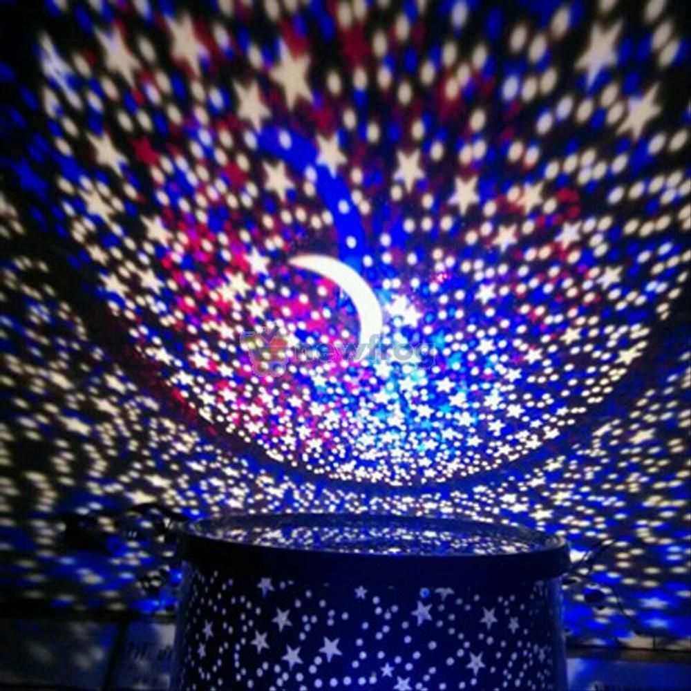 Mumuru - Star & Moon Night Lamp Batteridriven Starry Sky