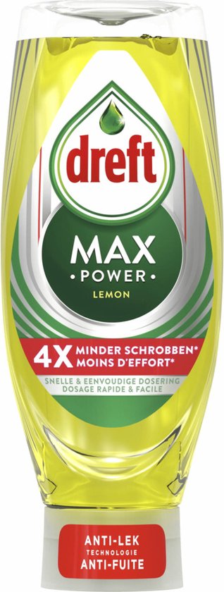 Dreft Max Power Lemon 4X Styrka 370Ml Diskmedel