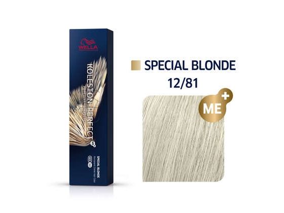 Wella Koleston Perfect ME+ Special Blonde 12/81 – Pearl Ash 60 ml