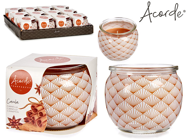 Acorde Doftljus I Glas - Cinnamon Aroma