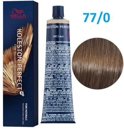 Wella Koleston Perfect 77/0 – Permanent Hårfarve Intense Medium Blonde Natural