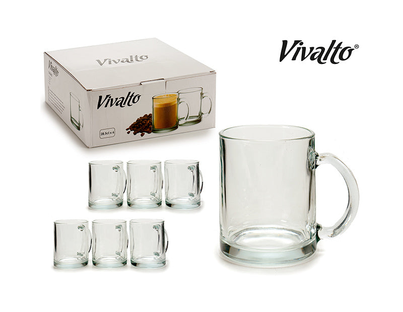 Mug jar with handle straight 285cl