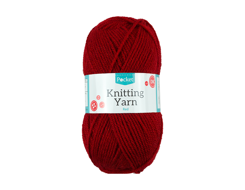 Rødstrikegarn 50g - Dollarstore.dk