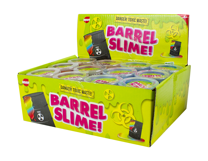 Barrel Slime 140g Med Pdq - Dollarstore.dk