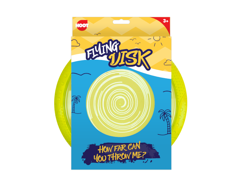 Hoot Flyvende Skive - Frisbee - Dollarstore.dk