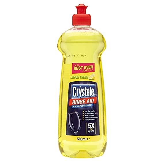 Crystale - Sköljglans För Diskmaskin 500Ml - Perfect Shine - Lemon Fresh