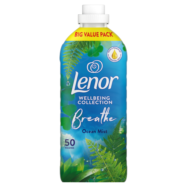 Lenor Xxl Sköljglans 1650Ml (50 Tvättar) - Ocean Mist