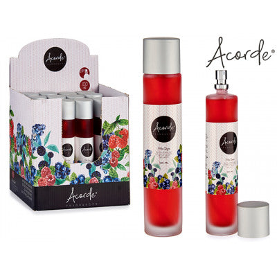 Acorde - Glas Spray Room Freshener 100M - Röd Frukt