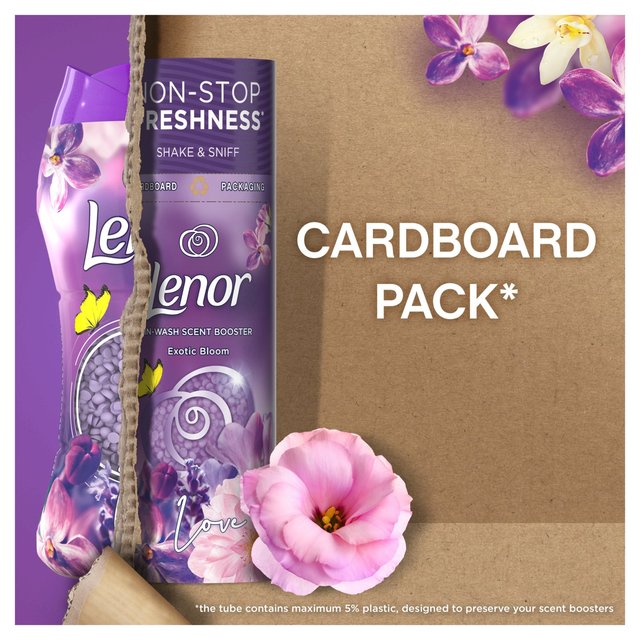 Lenor - Skölj Pärlor Scent Booster Exotic Bloom