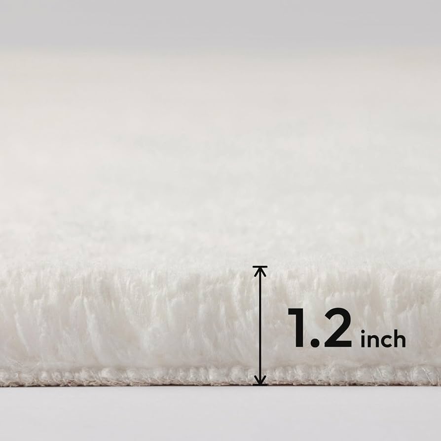 CloudSoft Pelstæppe - 90×300 cm Hvid Ekstra Tyk & Blød