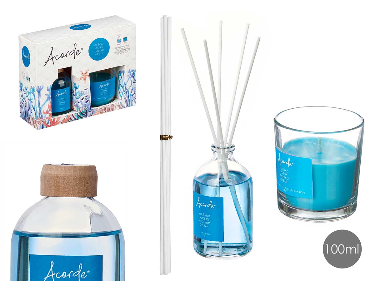 Acorde Presentset Mikado 100Ml Ljus 30H Ocean