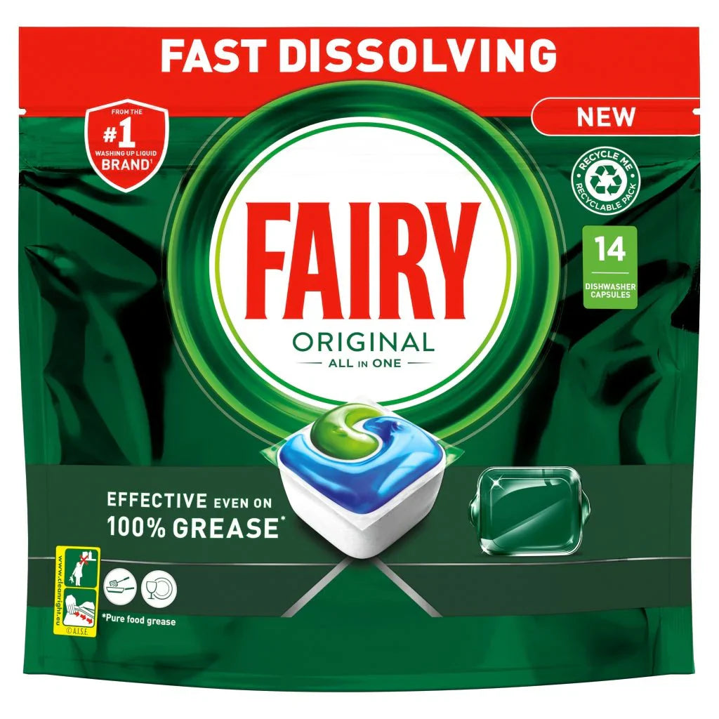 Fairy Original Allt-i-ett 14 diskkapslar