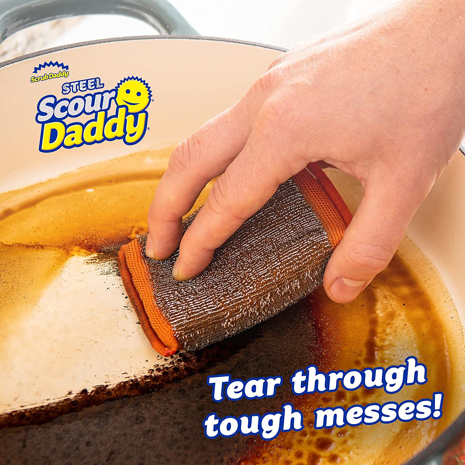 Scrub Daddy - Steel Scour Daddy Skursvamp Á 2 St