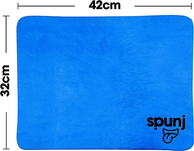 Spunj Duk Med Ultra Absorberande 30X40Cm - Blå