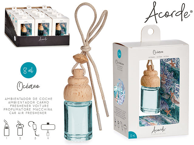 Acorde Car Doft I Glas 8Ml - Ocean