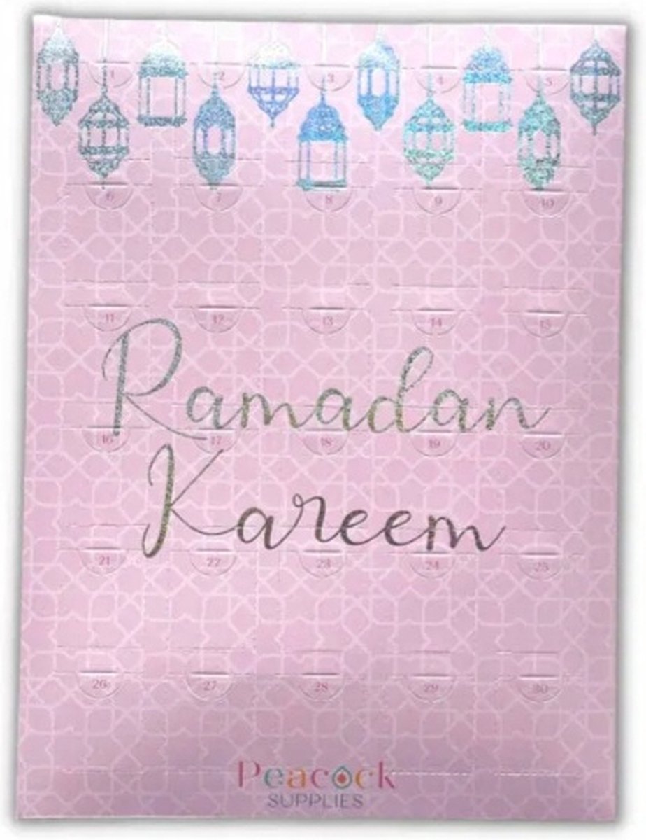 (TILBUD SLUTTER SNART) Ramadan Chokolade Aftællingskalender – Ramadan Kareem