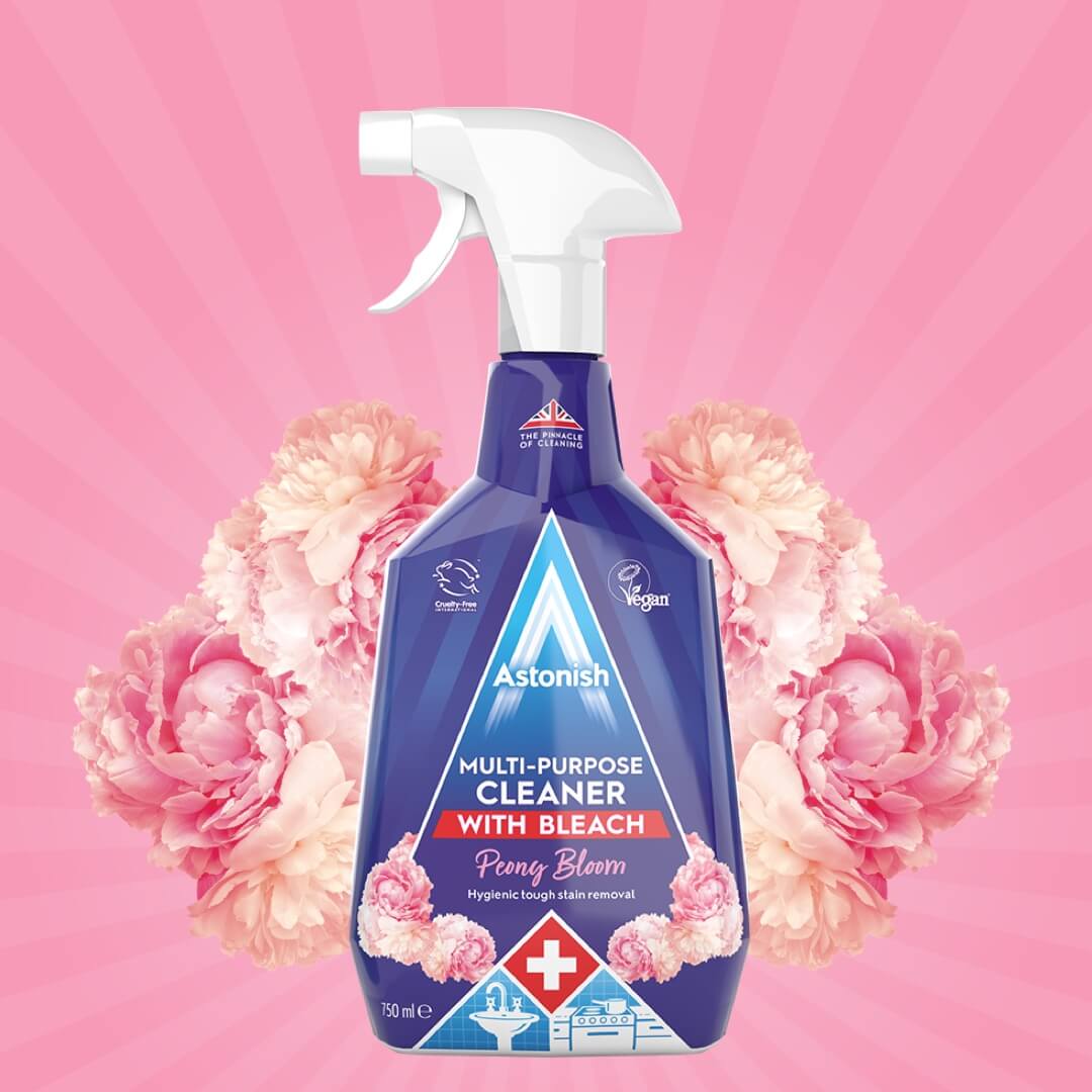 Astonish - Multi Purpose Cleaner With Bleach 750Ml - Peony Bloom