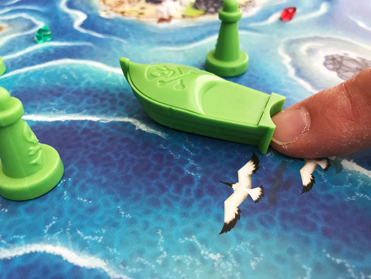 Bermuda Pirates Magnetic Board Game (Se Video)