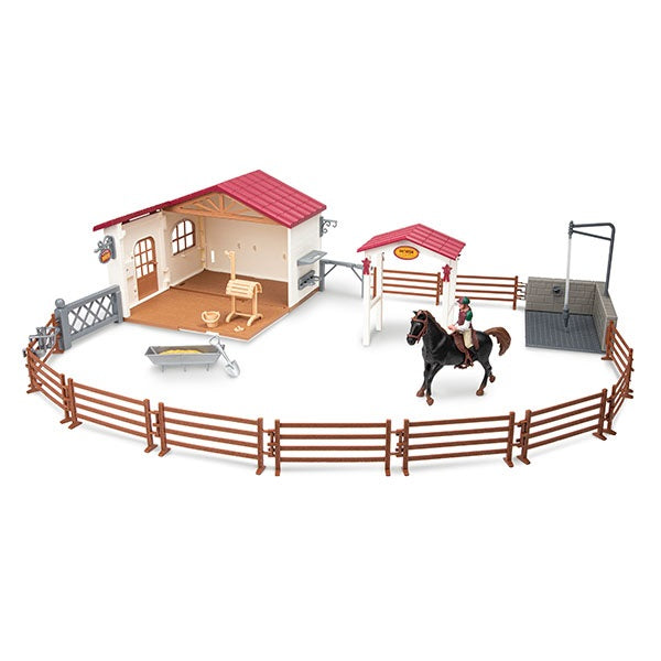 Toitoys - Xl Horse Farm Playset Horse Stable