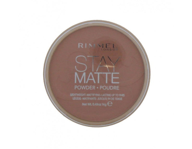 Rimmel Stay Matte Pressed Powder Amber - Dollarstore.dk