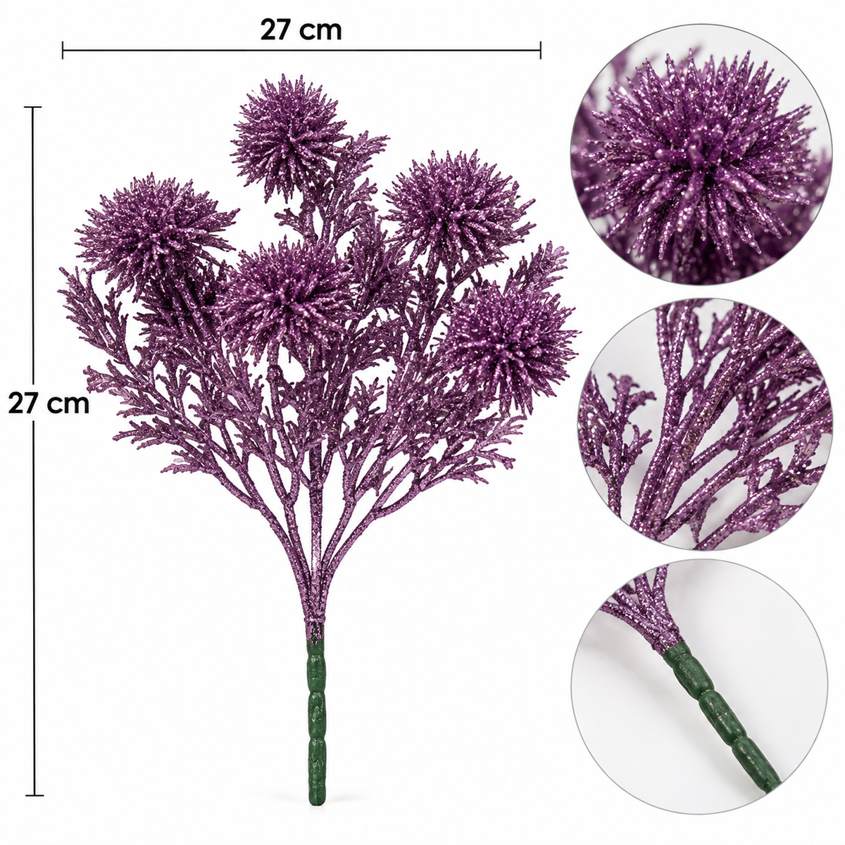 Mellan Trädets Blomgrenar - Lila Bukett