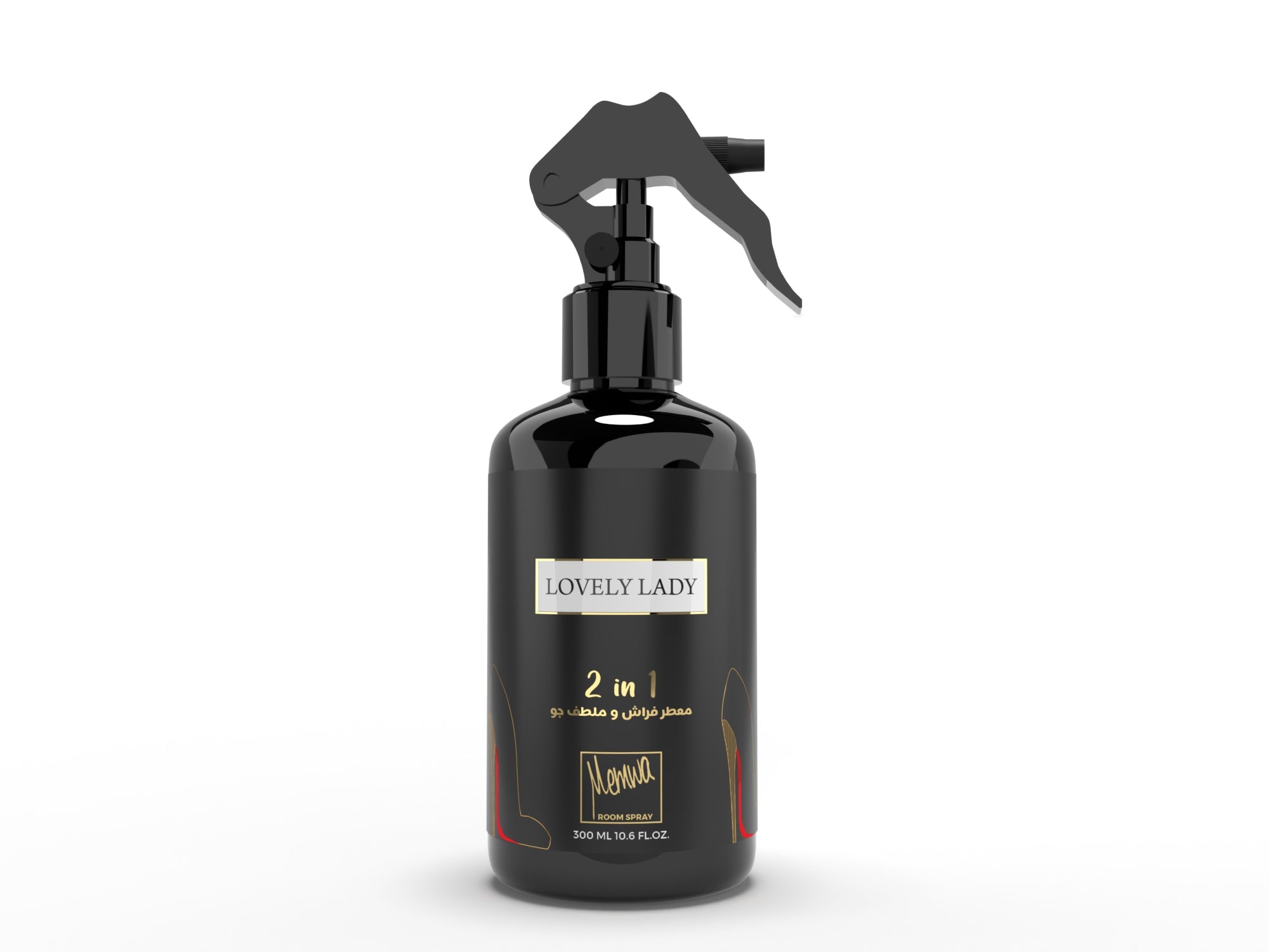 Memwa 2-i-1 Luftfrisker & Tekstil Spray – 300 ml (Lovely Lady)