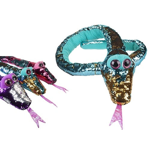 Paljettglitter - Magic Snake Teddy Bear 100Cm (Välj Färg)