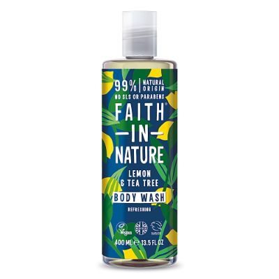 Faith In Nature Lemon & Tea Tree Body Wash 400 ml