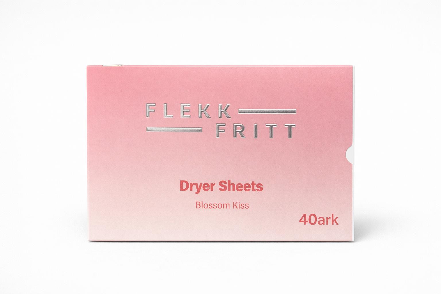 Flekk Fritt Tørreark – Blossom kiss - Dryer Sheets (40 ark)