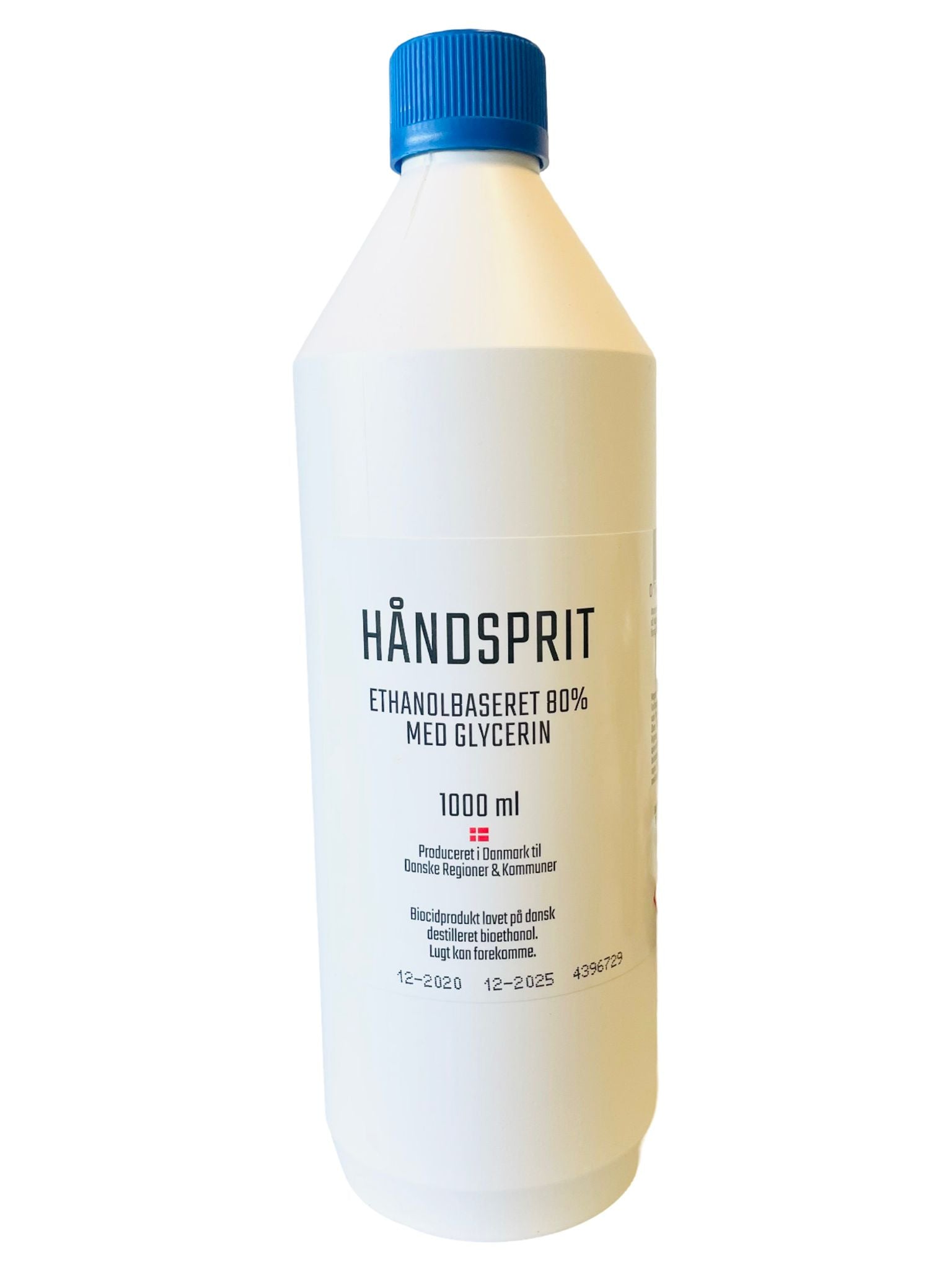 Handdesinfektionsmedel - Etanolbaserad 80% Med Glycerin 1000Ml