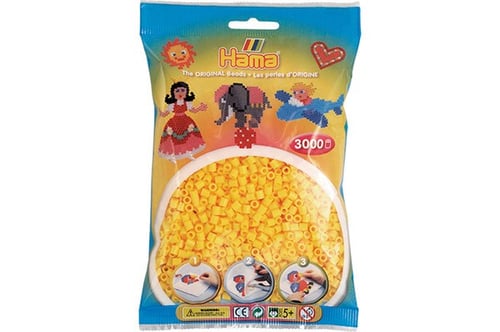 Hama Midi Perler 3000stk Gul