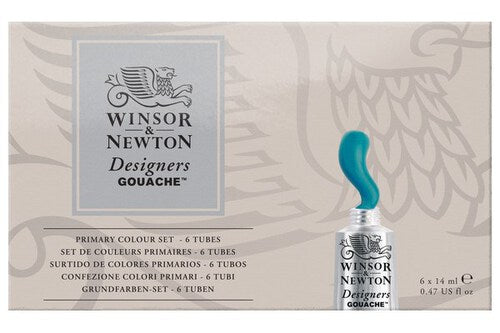 Designers Gouache primary set 6x14ml ⎮ 94376885637 ⎮ VE_831718 