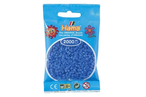 Hama Mini Perler L.Blå