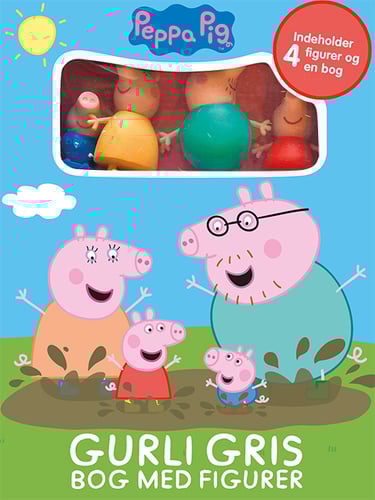 Peppa Pig - Gurli Gris - Bog med figurer
