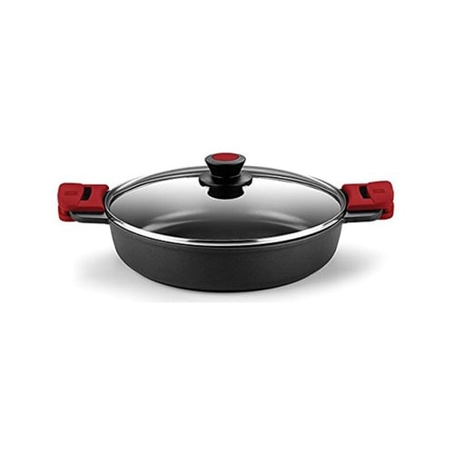 Gryde Med Glaslåg BRA Premiere A4105, Ø 24 cm