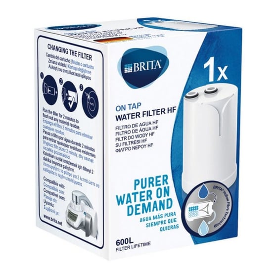 Udskifter Brita On Tap 600 L Hvid ⎮ 4006387102449 ⎮ BB_S0423580 