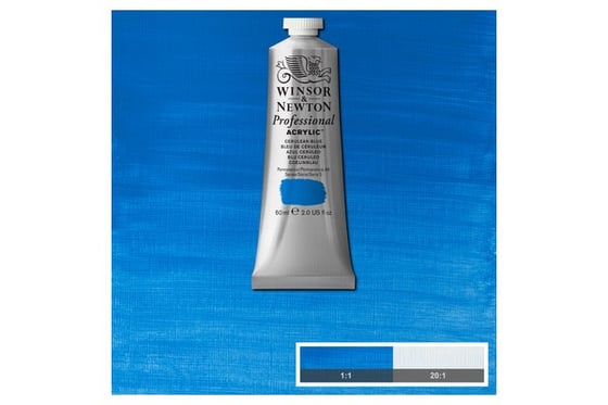 Prof Acrylic 60ml Cerulean Blue 137 ⎮ 5012572011044 ⎮ VE_831157 