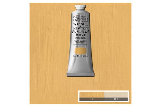 Prof Acrylic 60ml Naples Yellow 422 ⎮ 5012572011327 ⎮ VE_831177 