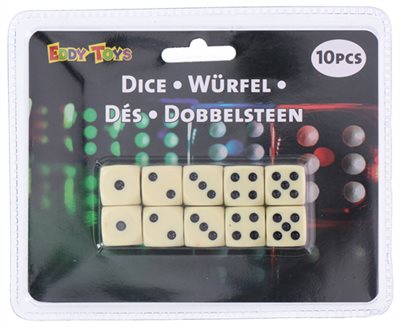 Terninger 10 Stk. 