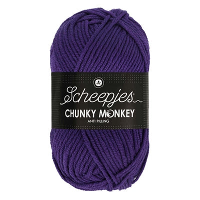 Scheepjes Chunky Monkey 2001 Deep Violet