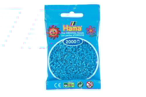 Hama Mini Perler Asurblå