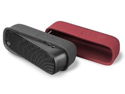  Transportabel Bluetooth Højttaler SPARKLE, RØD/SORT ⎮ 8018080286711 ⎮ JA_000020 