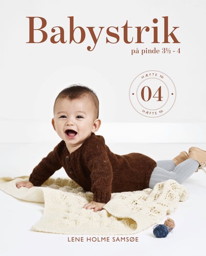 Babystrik på pinde 3 1/2 - 4