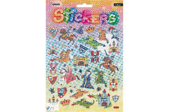 HOBBY2YOU Stickers ridder og drager ⎮ 4718167224004 ⎮ VE_260169 