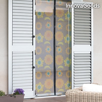 InnovaGoods Magnetisk Insektgardin, DECO Blomster ⎮ 4899888116479 ⎮ BB_V0100740 